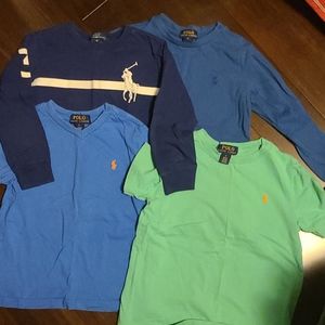 Lot of Polo Ralph Lauren shirts, size 5
